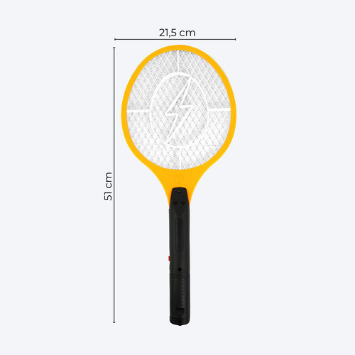 Raqueta Paleta Mata Mosquitos Moscas Recargable Usb