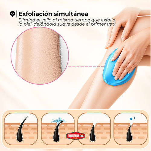 Depiladora Facial Y Corporal Removedor De Vello Sin Dolor