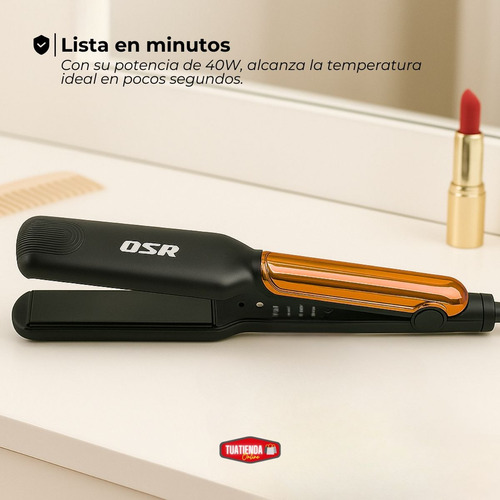 Planchita De Pelo Profesional Tourmaline 220ºc 220-240v Osr 