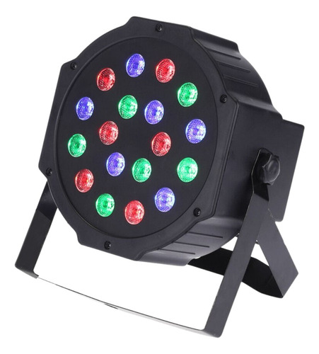 Luz Proton Par 18 Led Rgb Luces Iluminación Dj Para Fiestas