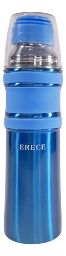 Termo Acero Inoxidable Engomado De 1 Litro Con Pico Push    