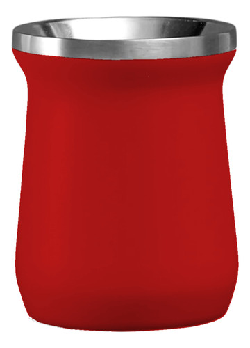 Mate Térmico De Acero Inoxidable 260ml Elegante Y Resistente