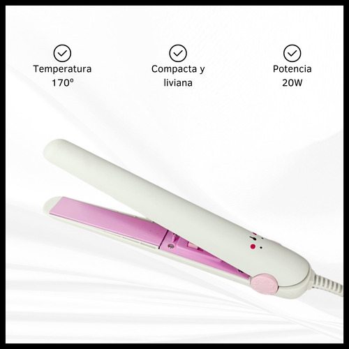 Cepillo Secador Modelador 3 En 1 Y Mini Planchita Pelo Combo