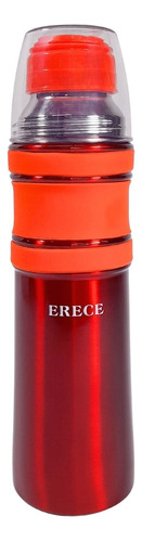 Termo Acero Inoxidable Engomado De 1 Litro Con Pico Push    