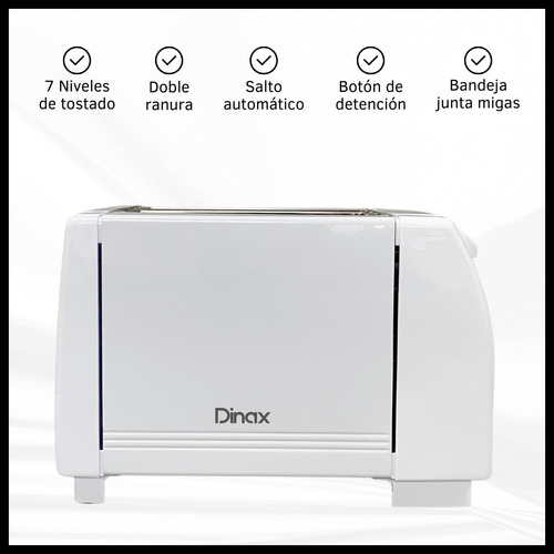 Combo Tostadora 2 Ranuras 6 Niveles+cafetera Semi Automatica