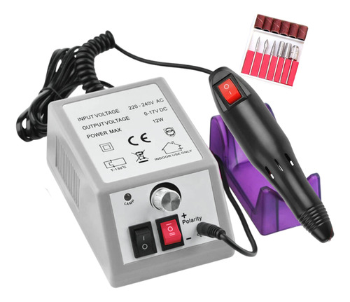 Torno Para Uñas Manicura Y Pedicura 15000 Rpm Oryx Om-210