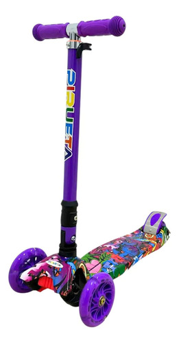 Monopatín Infantil Oryx Lss01 4 Ruedas Colorido Para Niños