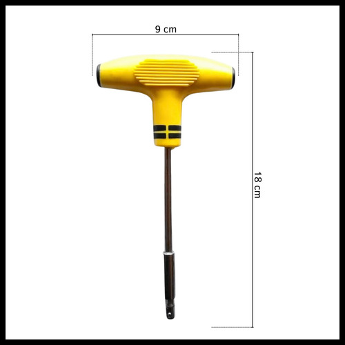Llave T Juego Kit Puntas Destornilladores Y Tubos 24 Piezas