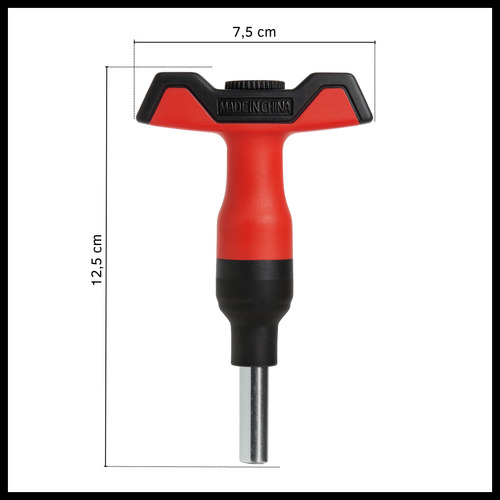 Set De Destornillador 25 Piezas Intercambiables Con Estuche