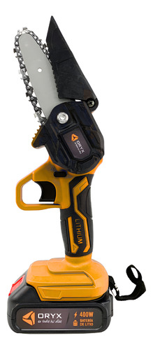 Motosierra Recargable Inalámbrica 4-6 Pulgadas De Poda 400w Amarillo