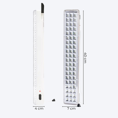 Luz De Emergencia 60 Led Luz Blanca Bateria Recargable Usb 