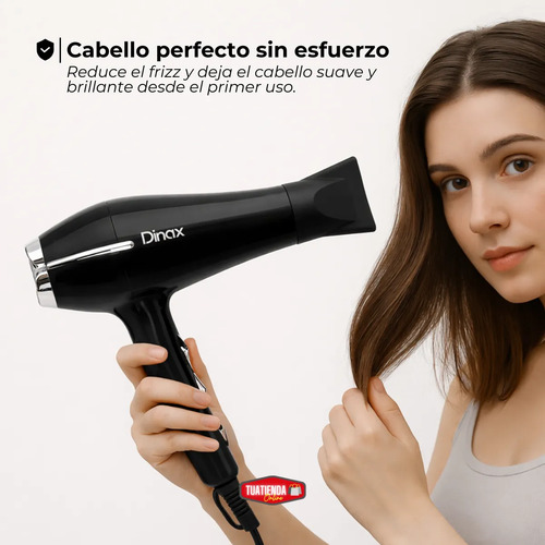 Set Combo Planchita De Pelo + Secador De Pelo 2 Velocidades