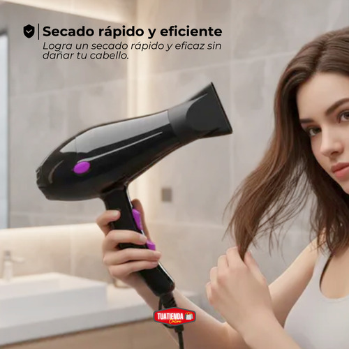 Secador De Pelo Y Planchita De Pelo Kit Tourmaline
