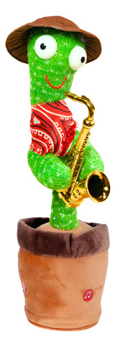 Cactus Bailarín Juguete Con Música Canta Baila Y Repite Voz