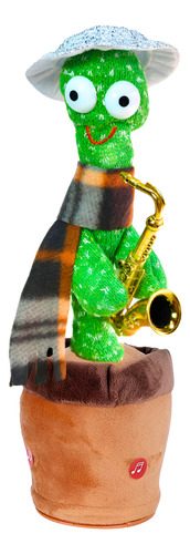 Cactus Bailarín Juguete Con Música Canta Baila Y Repite Voz