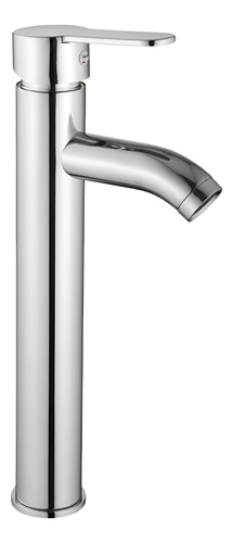 Grifería Canilla Monocomando Larga Pico Curvo Lavatorio