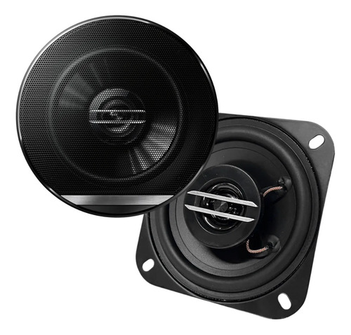 Parlantes Para Auto 2 Vias Coaxiales Set X2 280w Ts-g1020e Negro