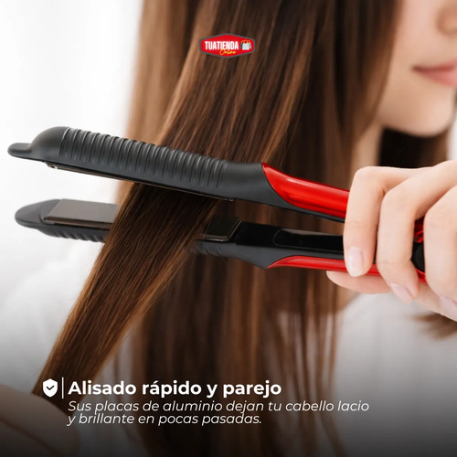 Kit Combo Secador De Pelo Y Planchita Alisadora Cabello Set