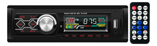 Estéreo Auto Frente Desmontable Control Remoto Usb Fm Mp3