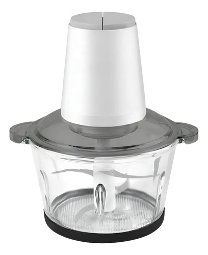 Picadora De Alimentos Trituradora Eléctrica Procesadora 350w Plateado