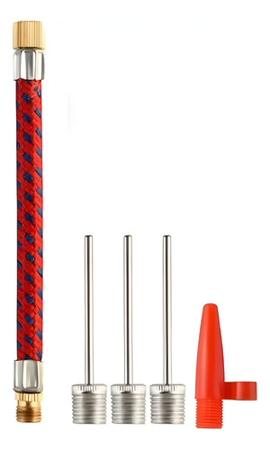 Kit Picos Para Inflador Adaptador Pelotas Inflables 5 Piezas