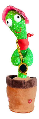 Cactus Bailarín Juguete Con Música Canta Baila Y Repite Voz