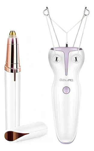 Depiladora Corporal Y Afeitadora Facial Inalámbricas Combo