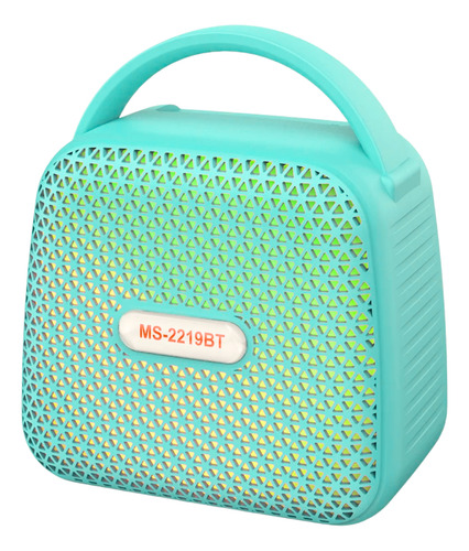 Mini Parlante Portátil Bluetooth Luz Led Rgb Tws Inalámbrico