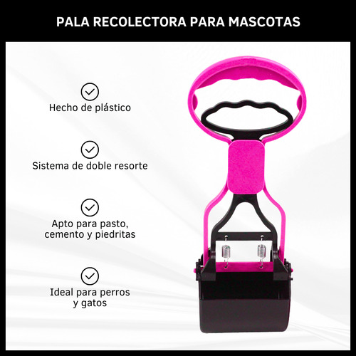 Pala Recolectora Excremento Mascotas Sanitaria Desechos