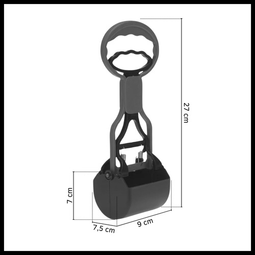 Pala Recolectora Excremento Mascotas Sanitaria Desechos