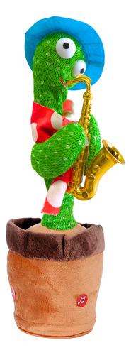 Cactus Bailarín Juguete Con Música Canta Baila Y Repite Voz