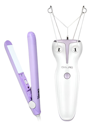 Depiladora De Hilo Eléctrica Vello Y Mini Planchita De Pelo