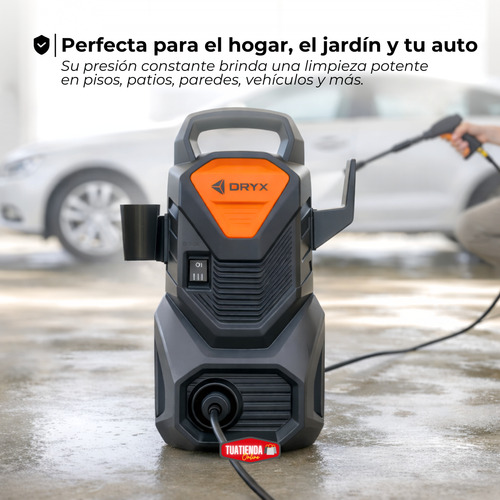 Hidrolavadora Eléctrica 1200w Alta Presión 90bar Accesorios