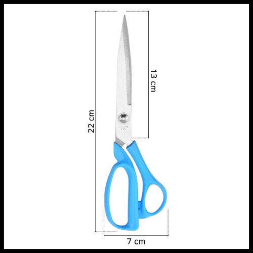 Tijera Corta Tela Grande Con Funda