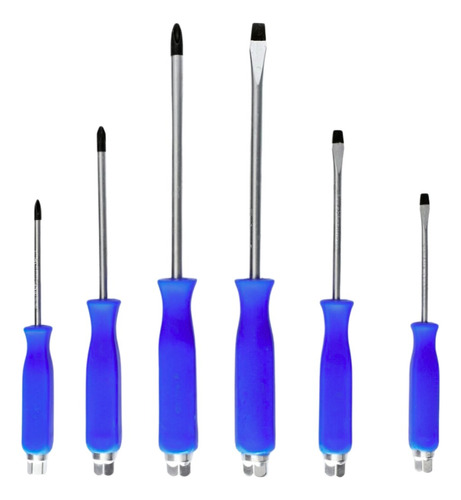 Destornilladores De Golpe X6unidades De Mecánica Profesional