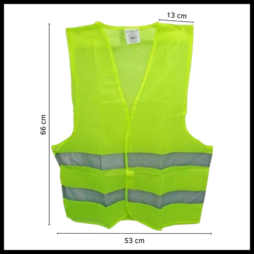 Chaleco De Seguridad Reflectivo Amarillo