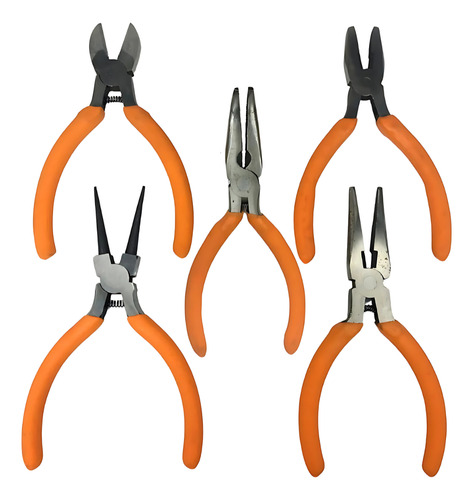 Pinza Electricista Pack X5 Unidades