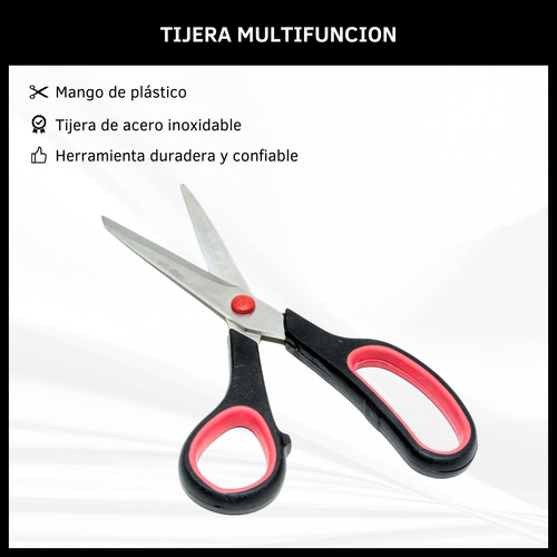 Tijera Multifunción Mediana 7.5 - Mundial