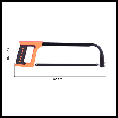 Arco Sierra Manual 300mm  Negro Mango Plástico