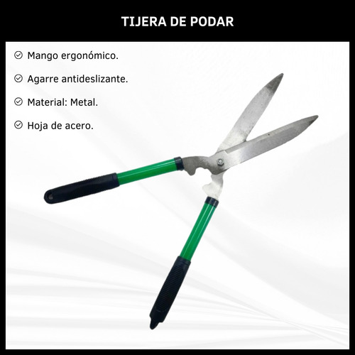 Tijera De Podar Con Mango De Color 22