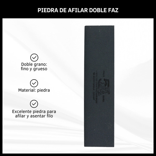 Piedra De Afilar Doble Faz 9