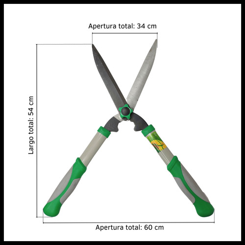 Tijera Podar Metal Corta Cercos Profesional Metálica 22  