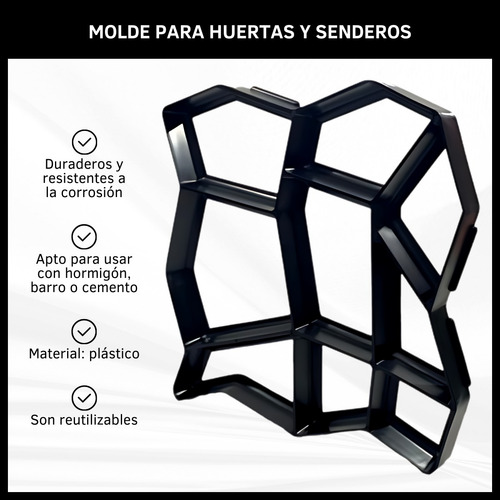 Moldes Para Fabricar Senderos De Jardín De Hormigón Diseños