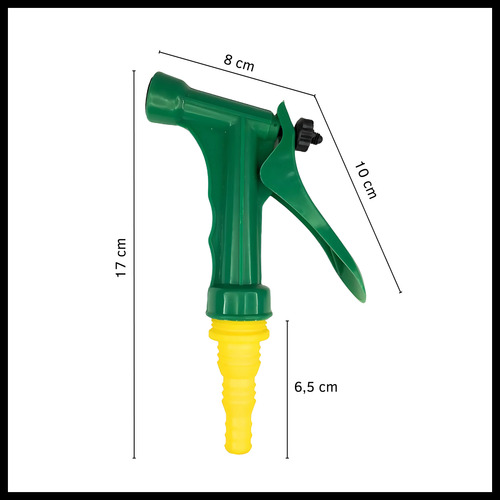 Pistola De Riego Punta Común Para Manguera De 1/2  Y 3/4