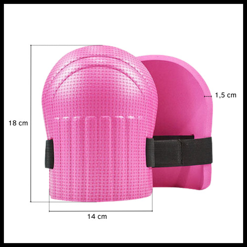 Rodillera De Goma Eva Para Piso Cerámica Jardinería Colores