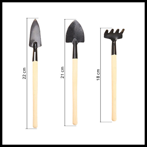 Set De Jardineria Kit Completo 10 Piezas Con Bolso 