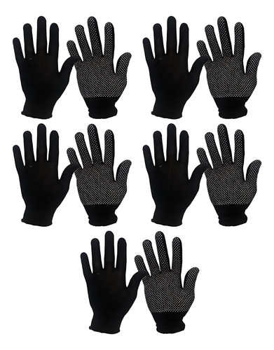 Guantes De Trabajo Moteados Antideslizantes De Poliester 