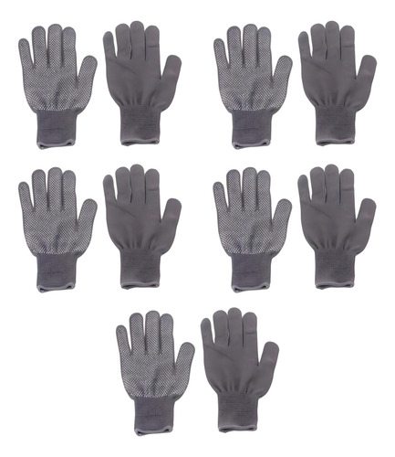 Guantes De Trabajo Moteados Antideslizantes De Poliester 