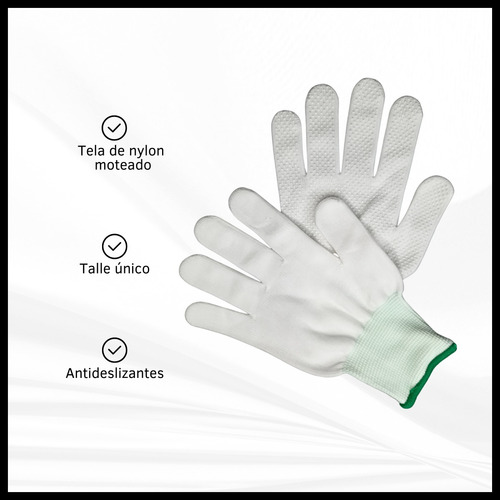 Kit De Jardinería Tijera Podar Set Guantes Moteado Trabajo