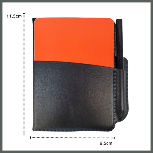 Tarjetas De Árbitro Estuche Set X2 Anotador Lapiz Y Planilla